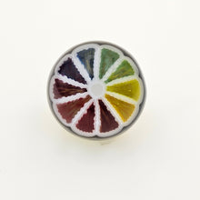Load image into Gallery viewer, Scomo Collab Marble Rainbow with Electrum Rind- 28mm
