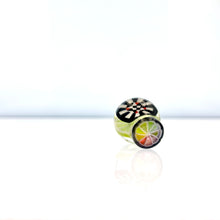 Load image into Gallery viewer, Oneill glass collab- Slurper top- 14mm , 23mm Marble-UV Lime, Rainbow and B&amp;W Checkerboard
